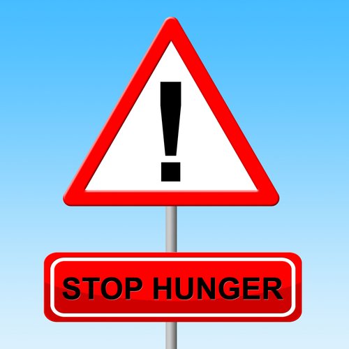 Elder Malnutrition Sign ("stop hunger")